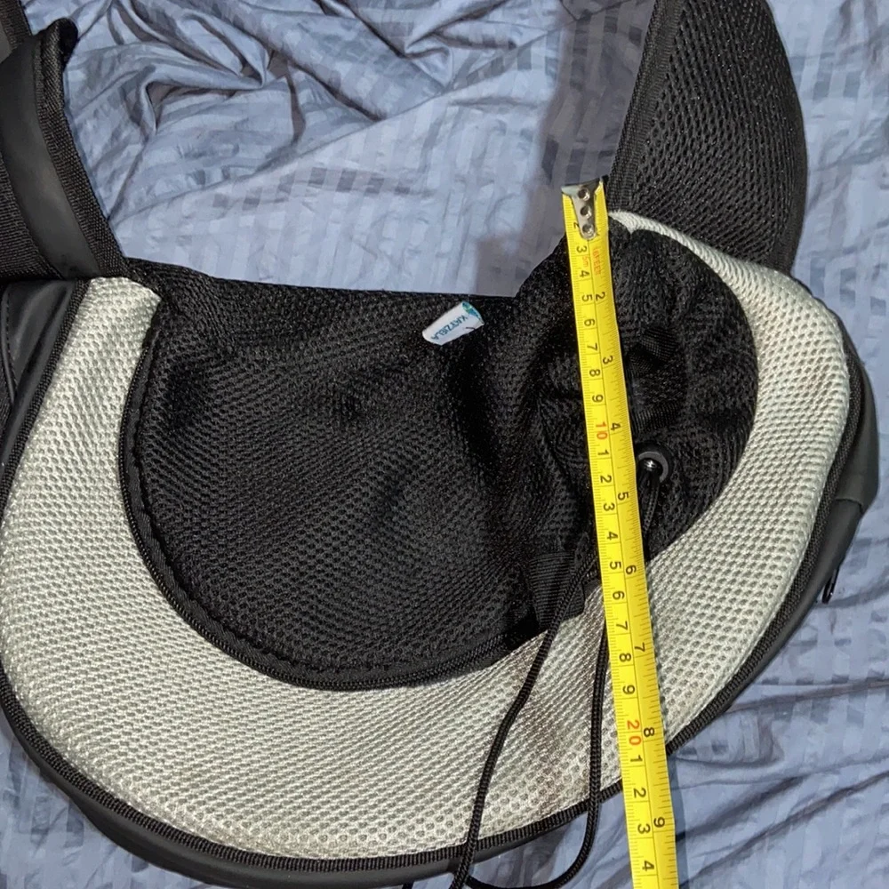 Katziela Mesh Sling Pet Carrier Adjustable Straps